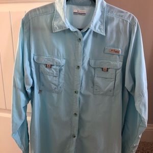 EUC Columbia PFG Long Sleeved Shirt Sz XL
